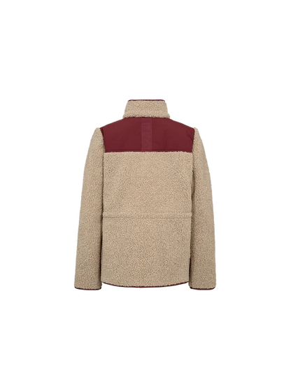 Mos Mosh Elisa Eli Teddy Jacket Cabernet