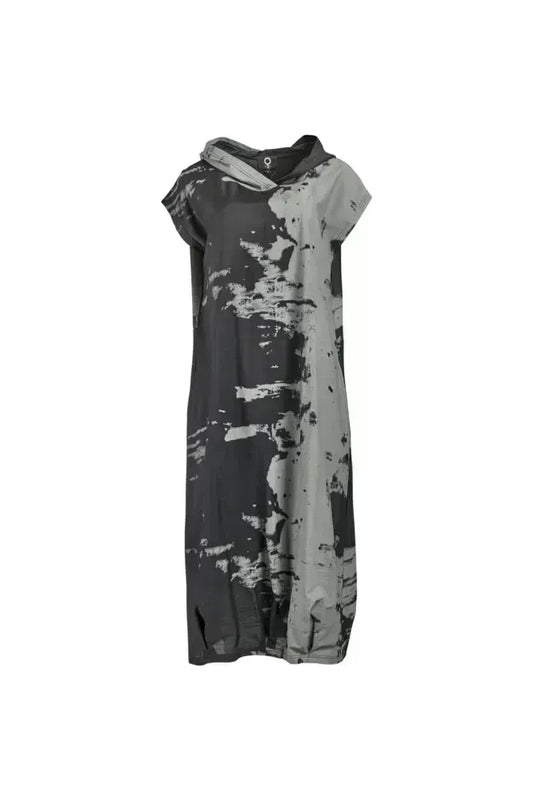 My Soul Print Dress Black/Grey