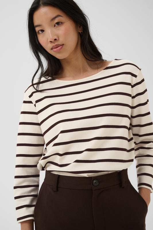Part Two NelaPW T-Shirt Mole Stripe