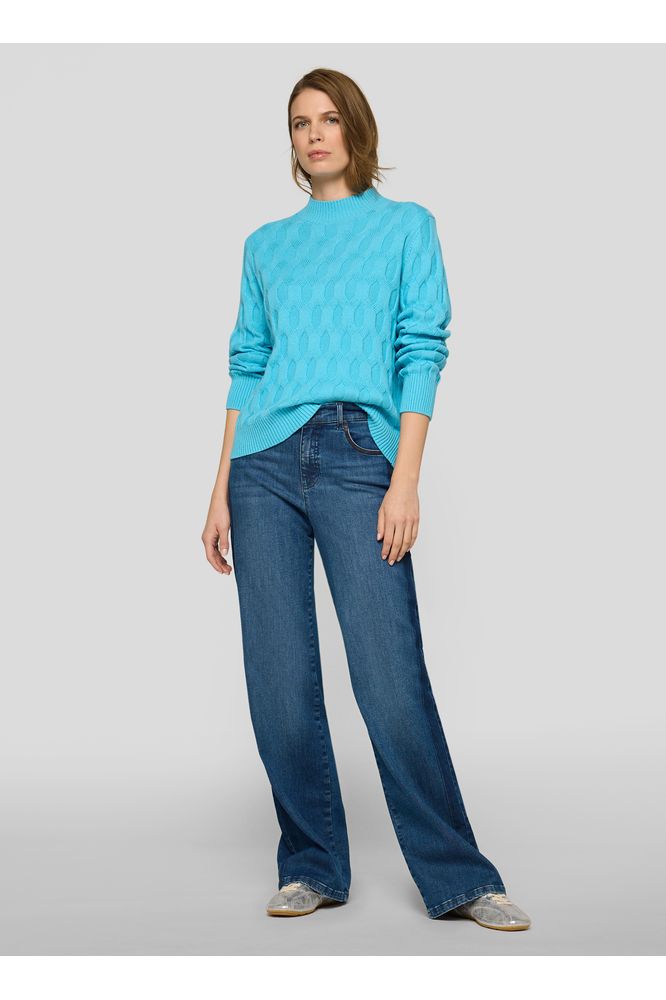 Rabe Pullover 55-223605 Turquoise