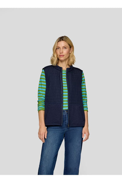 Rabe Waistcoat 55-123270 Marine