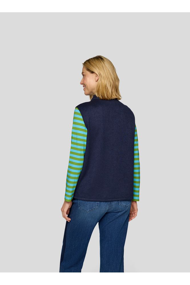 Rabe Waistcoat 55-123270 Marine