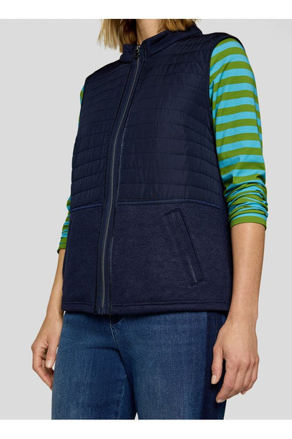 Rabe Waistcoat 55-123270 Marine