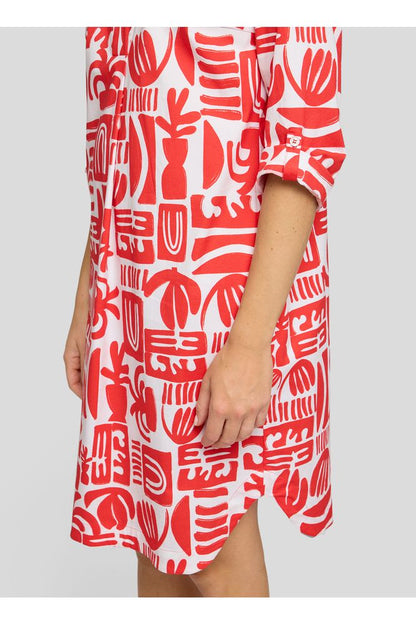 Rabe Dress Coral 56-124162