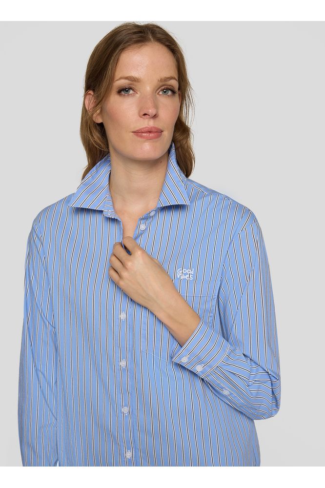 Rabe Blouse Pastel Blue 56-111100