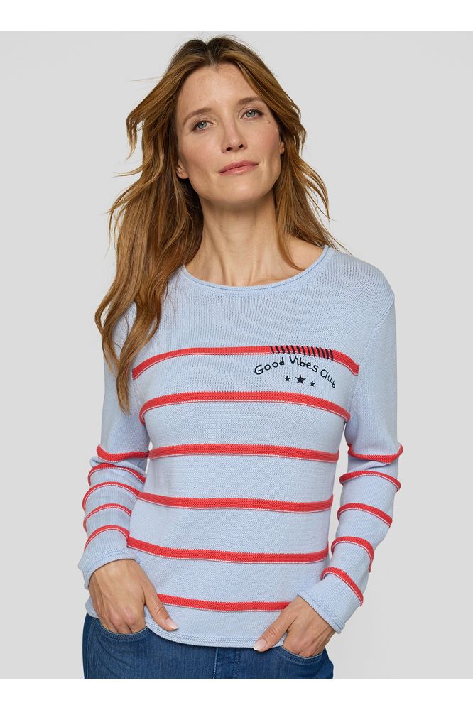 Rabe Pullover Pastel Blue 56-111604