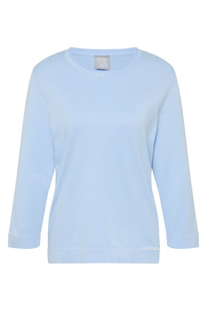 Rabe Pullover Pastel Blue 56-111665