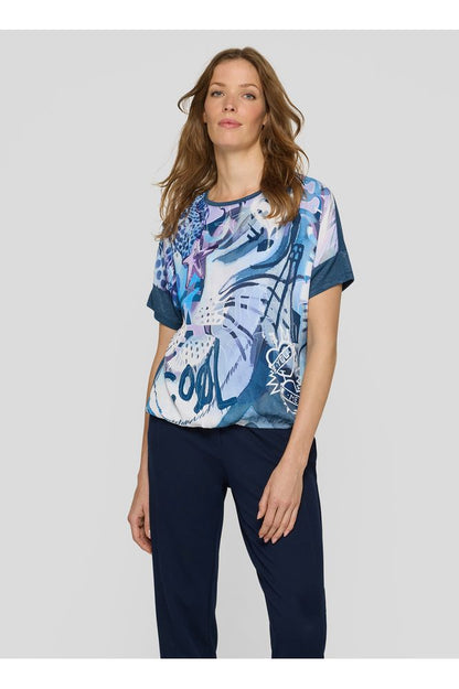 Rabe T-Shirt Dark Jeans 56-114356