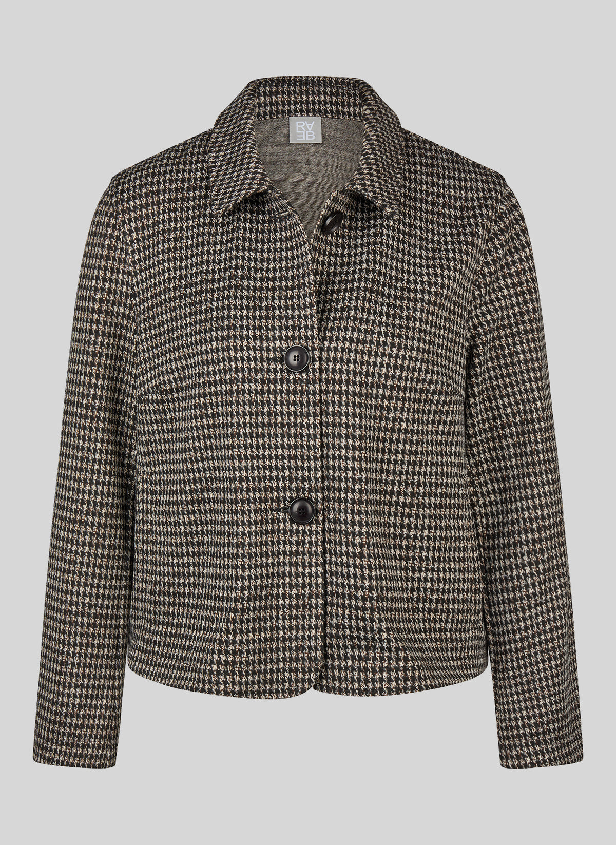Rabe 57-123228 Checked Jacket Black