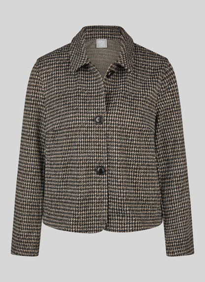 Rabe 57-123228 Checked Jacket Black
