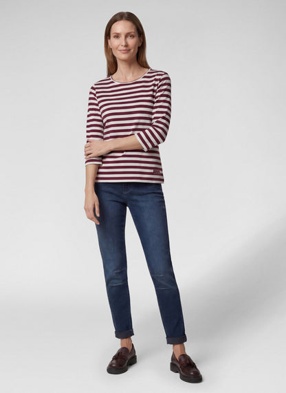 Rabe 57-114350 Striped Top Merlot