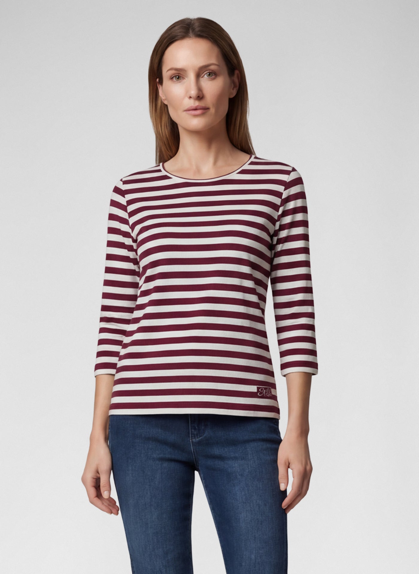 Rabe 57-114350 Striped Top Merlot