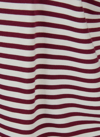 Rabe 57-114351 Striped Polo Merlot