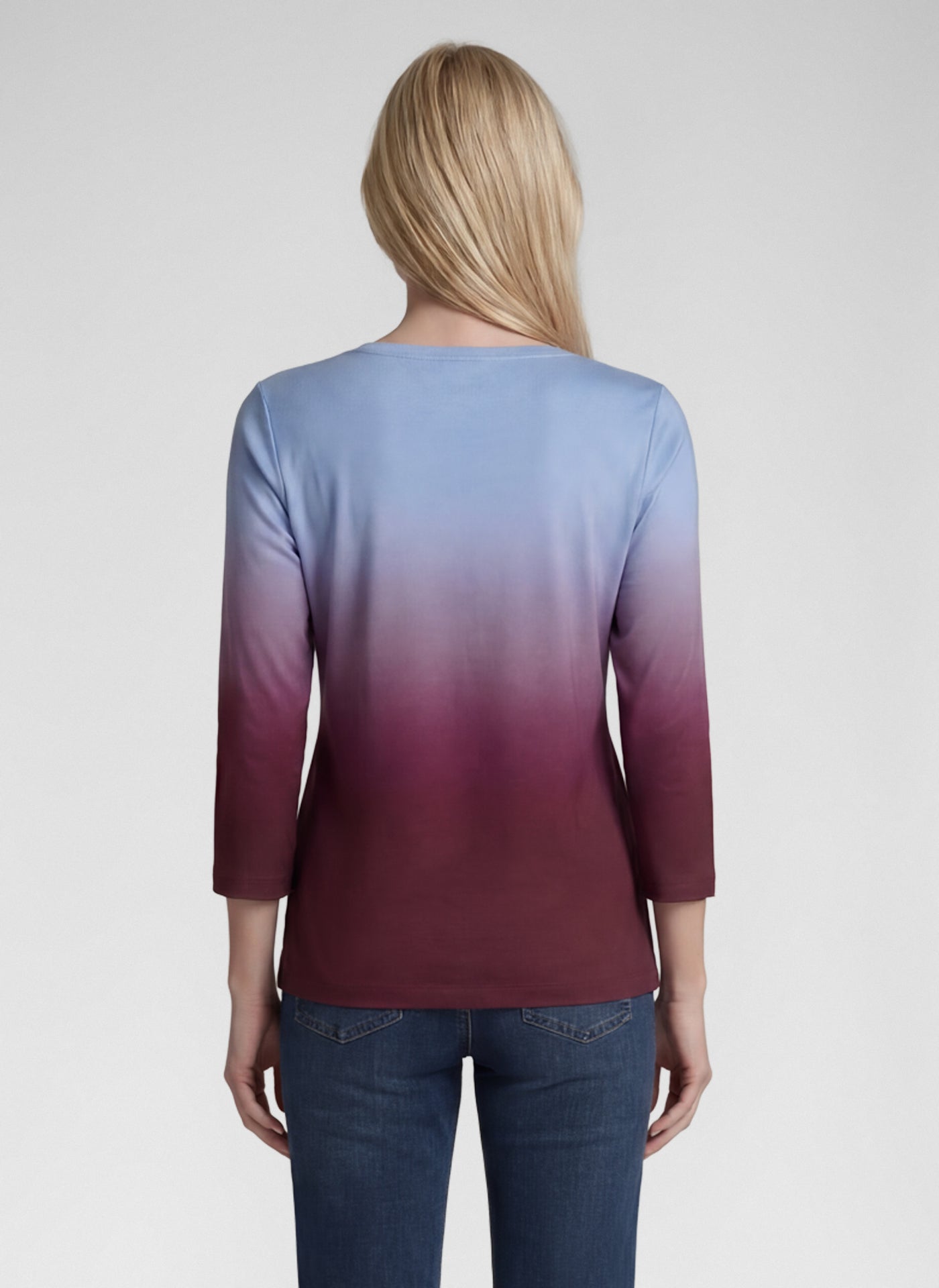 Rabe 57-114357 Printed Top Merlot