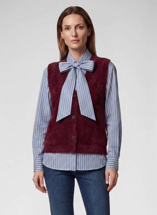 Rabe 57-114570 Waistcoat Merlot