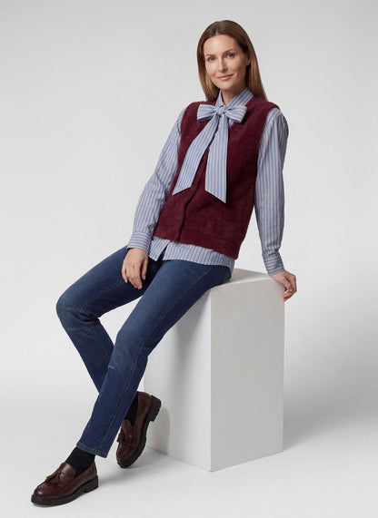 Rabe 57-114570 Waistcoat Merlot