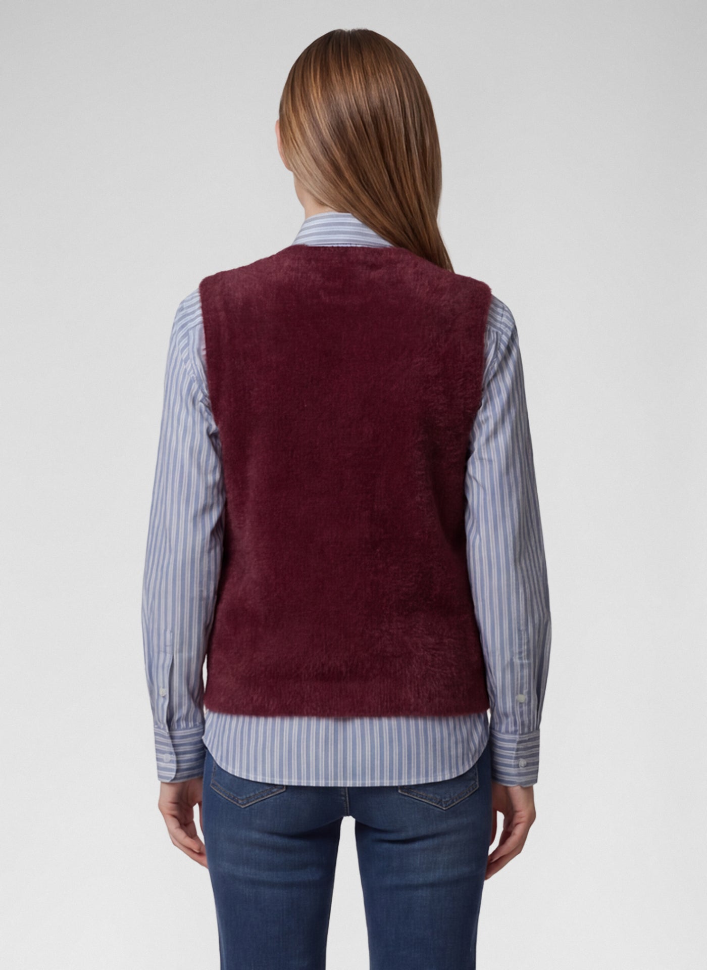 Rabe 57-114570 Waistcoat Merlot