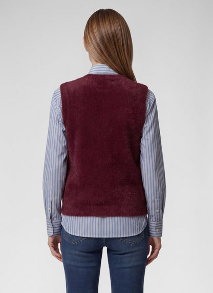Rabe 57-114570 Waistcoat Merlot