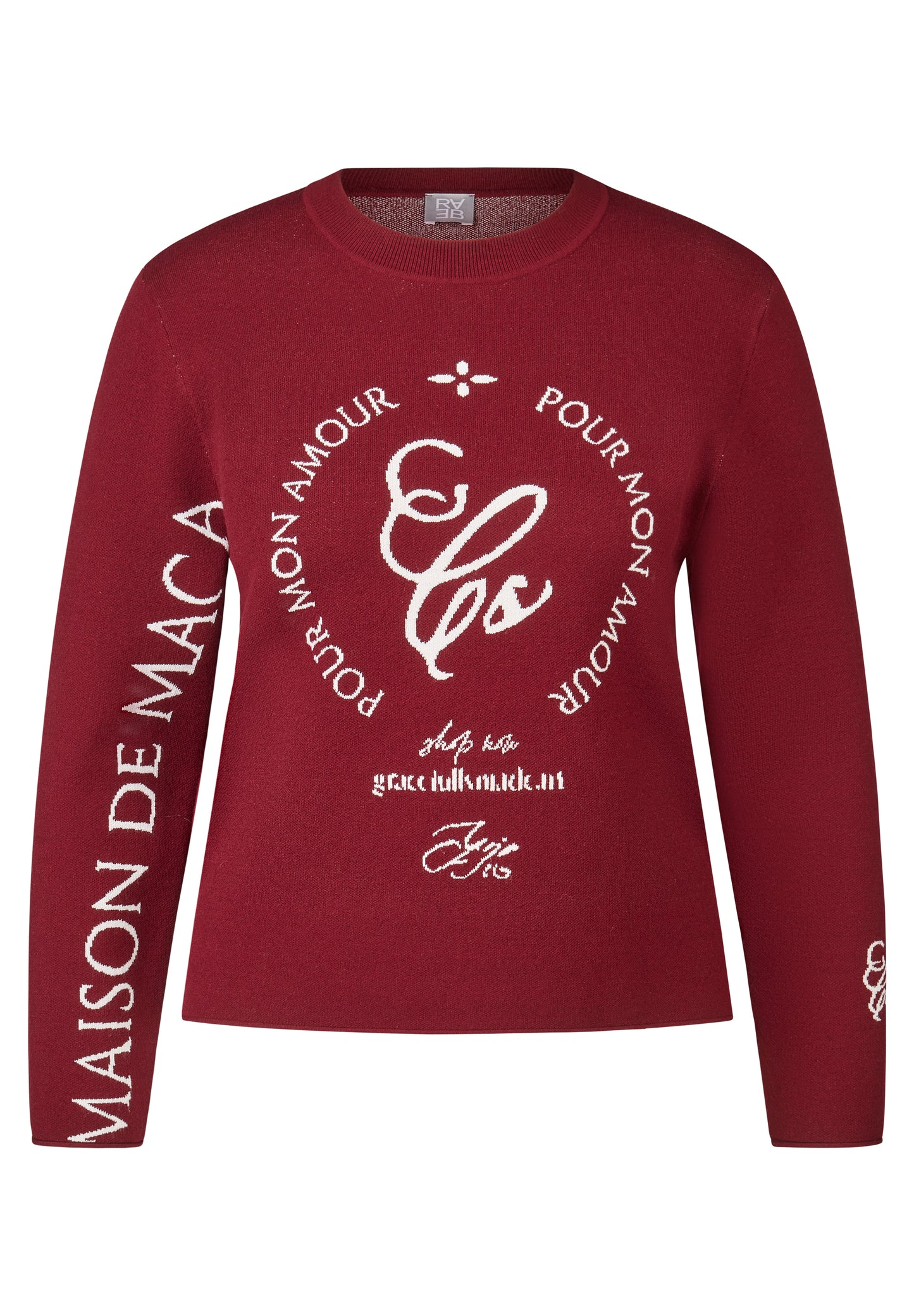 Rabe 57-114611 Pullover Merlot
