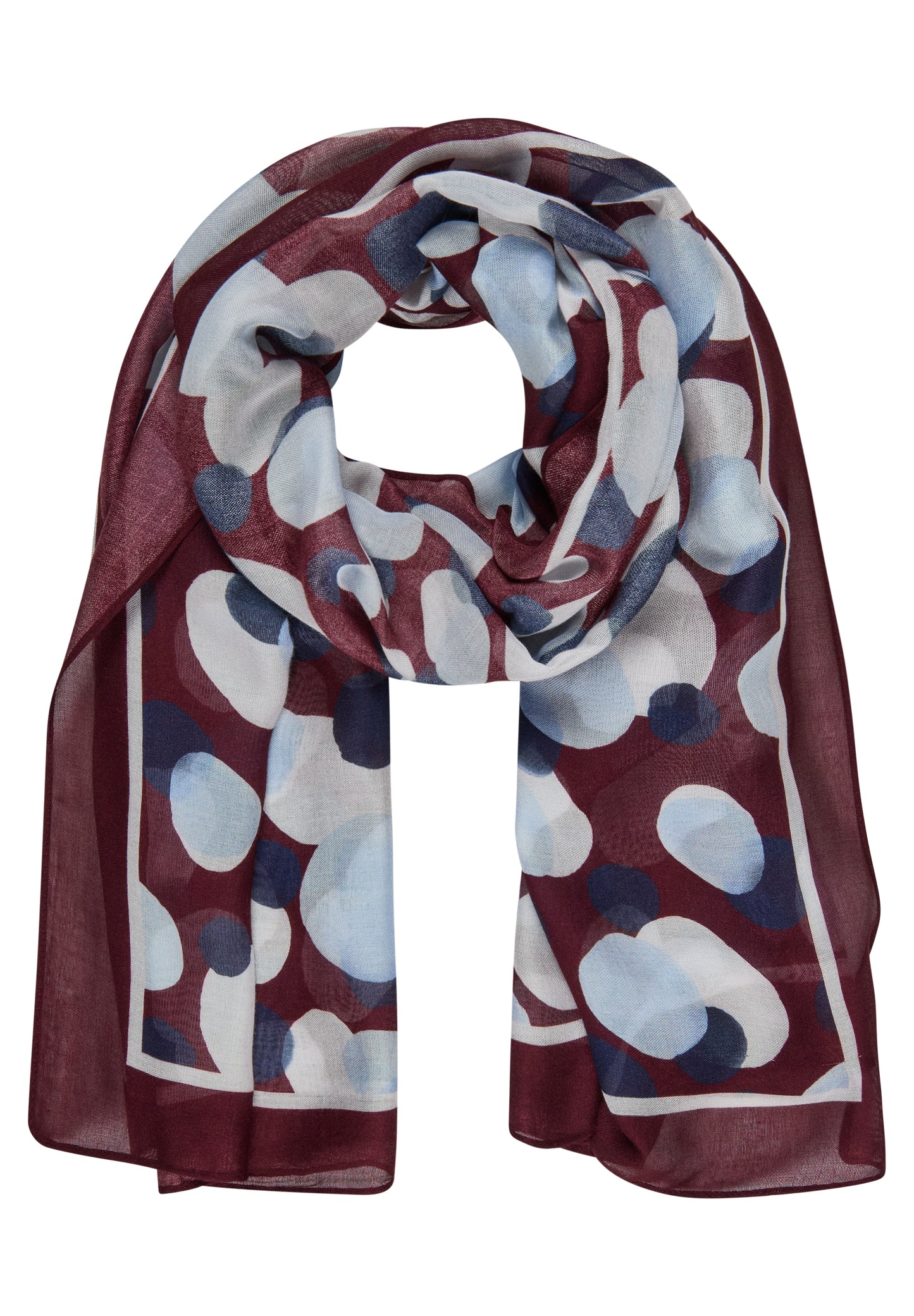 Rabe 57-114941 Scarf Merlot
