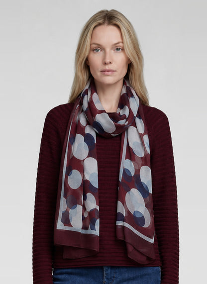 Rabe 57-114941 Scarf Merlot