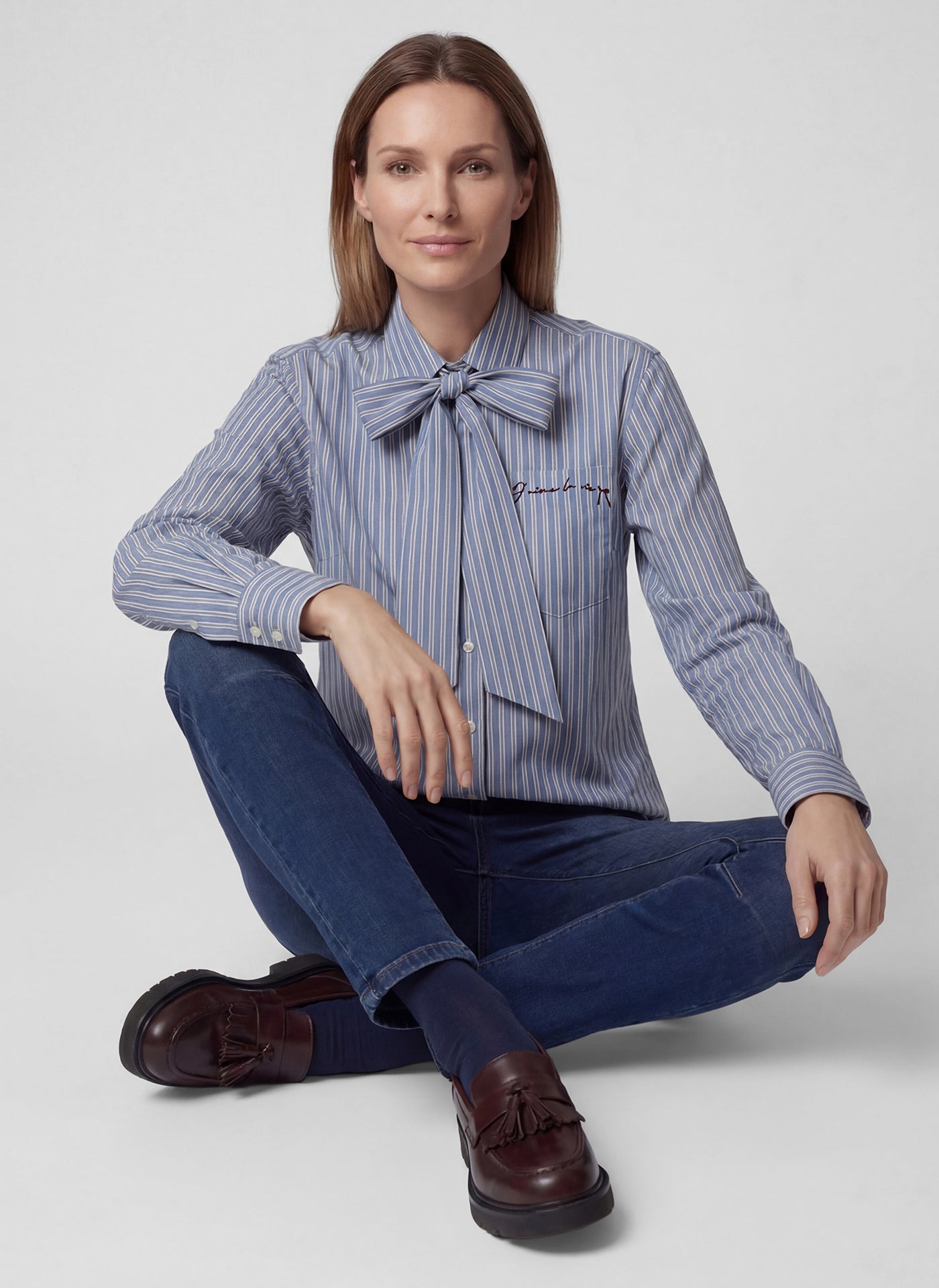 Rabe 57-114101 Blouse Pastel Blue