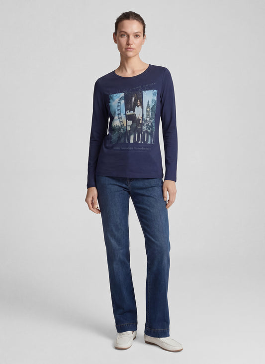 Rabe 57-300154 Trousers Used Blue