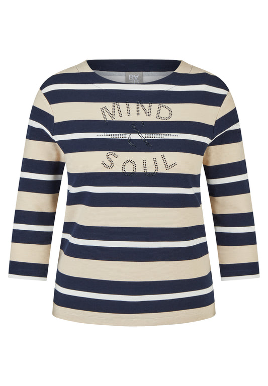 Rabe 57-113367 Striped Top Pacific