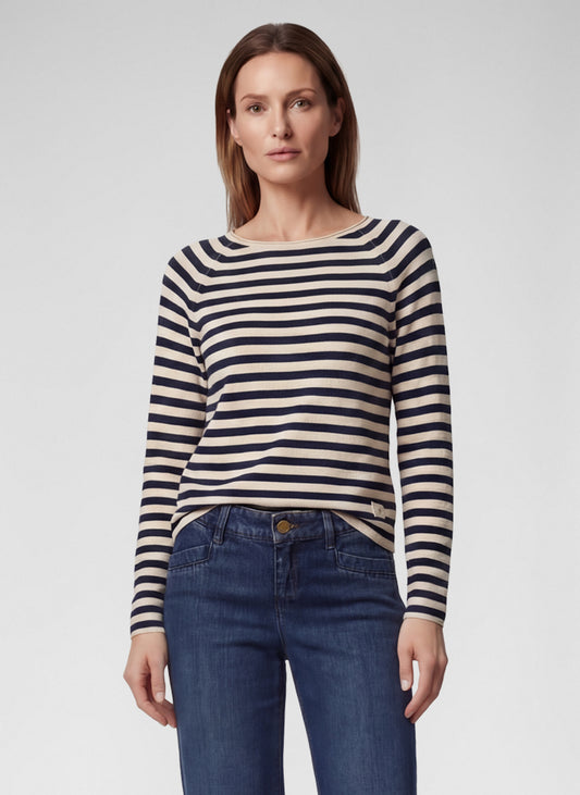 Rabe 57-113601 Striped Pullover Pacific