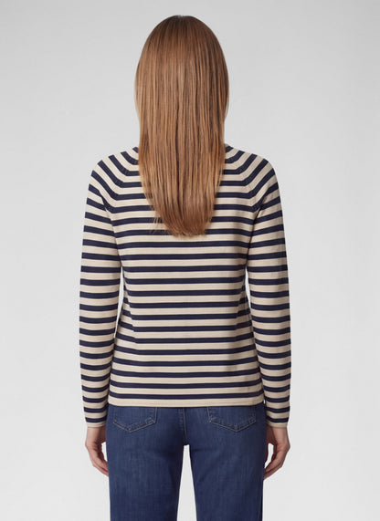 Rabe 57-113601 Striped Pullover Pacific