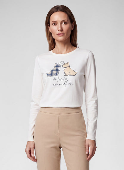 Rabe 57-113305 Long Sleeve Top Natural