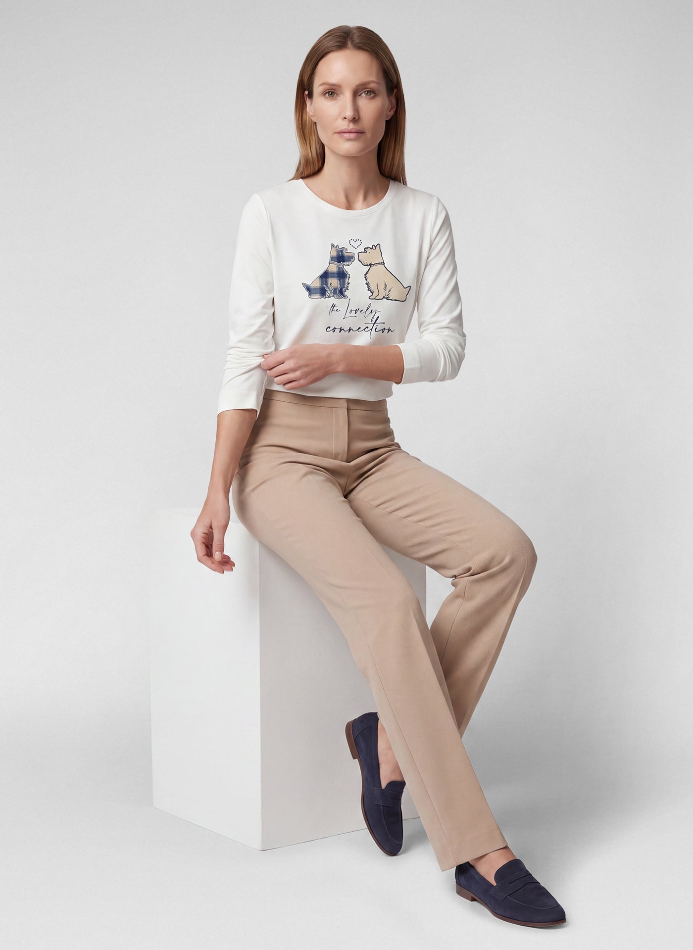 Rabe 57-113305 Long Sleeve Top Natural