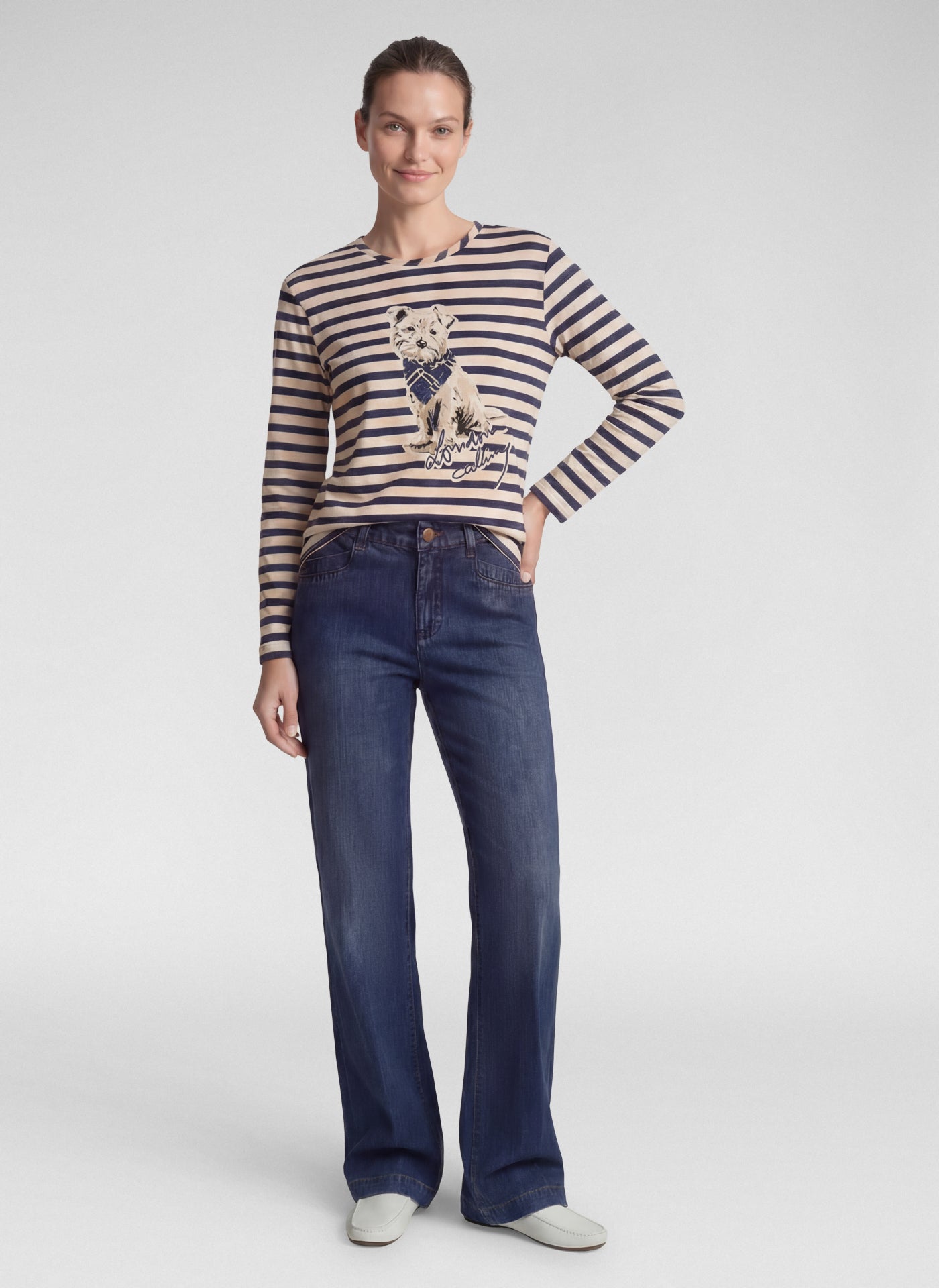 Rabe 57-113376 Striped Top Biscuit