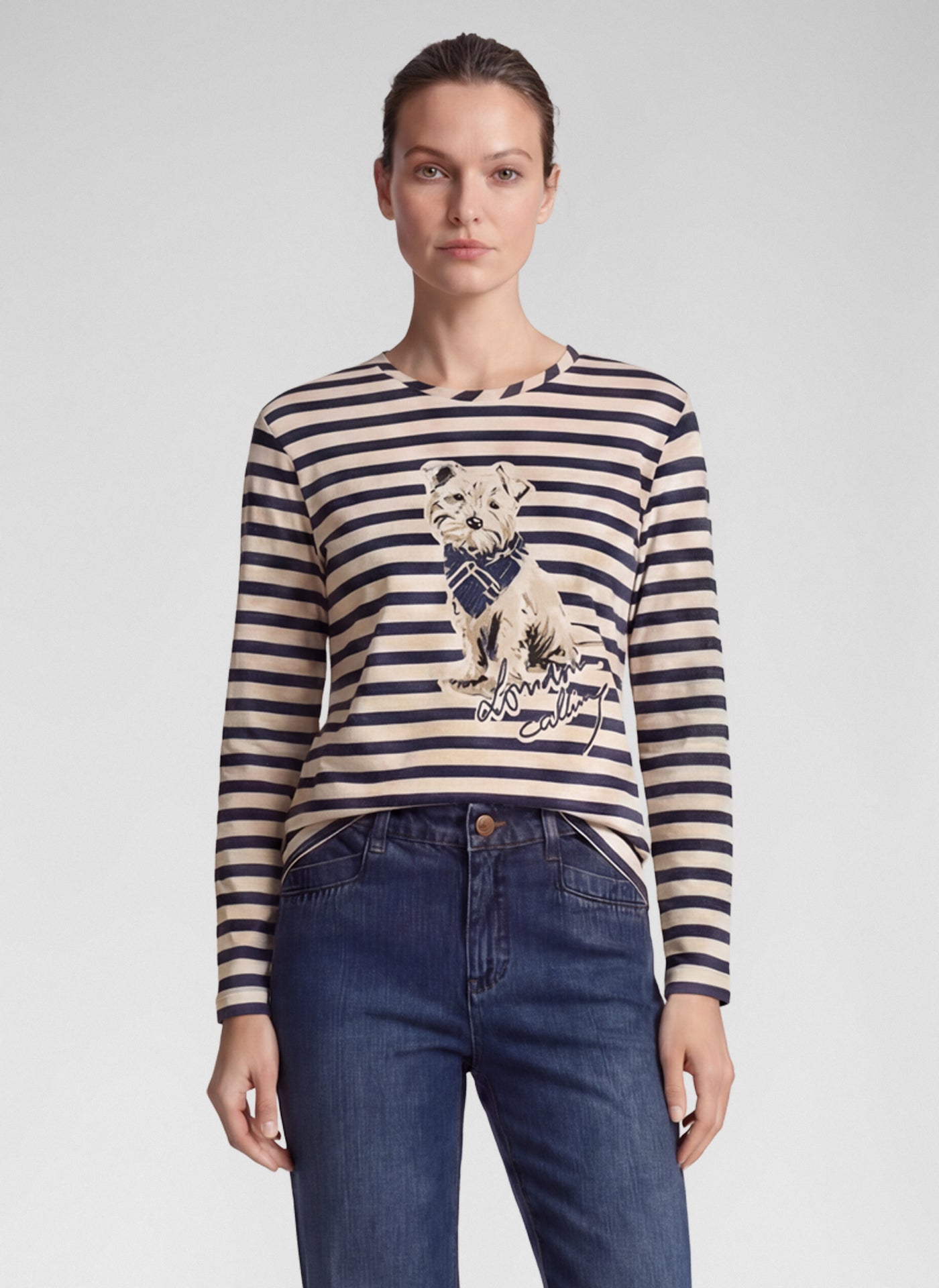 Rabe 57-113376 Striped Top Biscuit