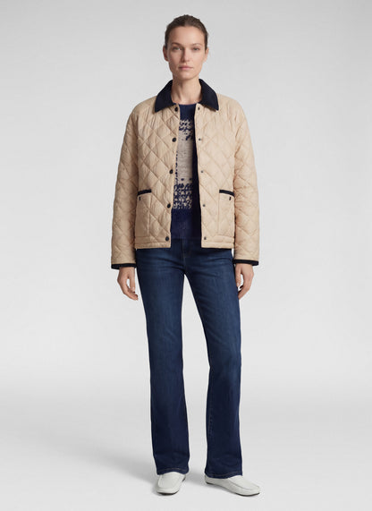 Rabe 57-113821 Quilted Jacket Biscuit