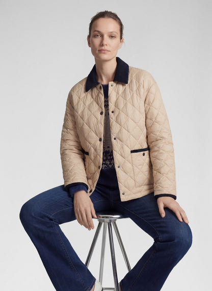 Rabe 57-113821 Quilted Jacket Biscuit