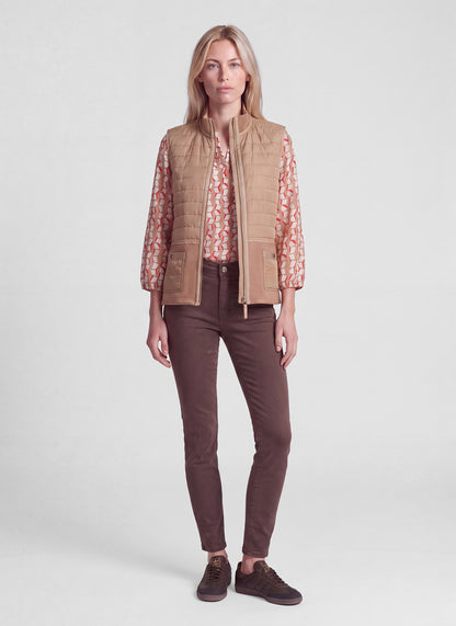 Rabe 57-122270 Waistcoat Caramel