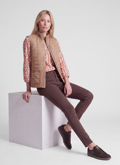 Rabe 57-122270 Waistcoat Caramel