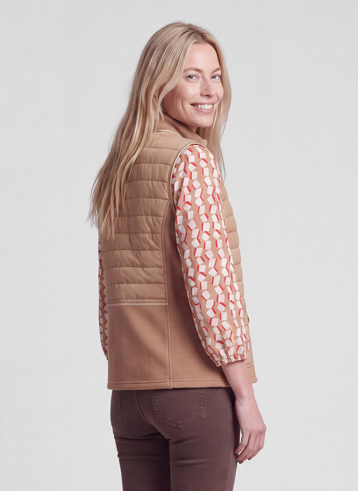 Rabe 57-122270 Waistcoat Caramel