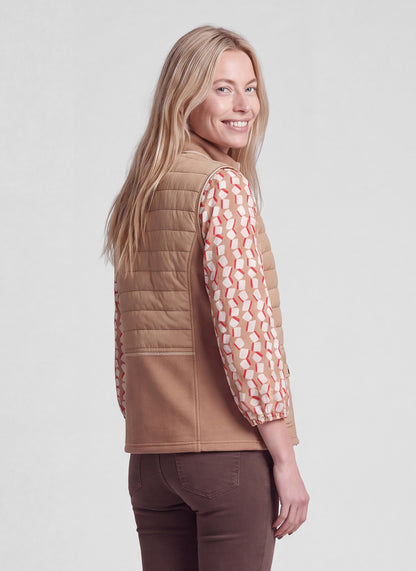 Rabe 57-122270 Waistcoat Caramel