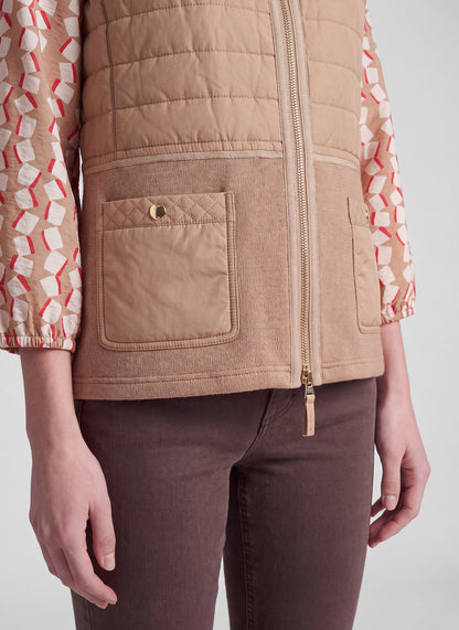 Rabe 57-122270 Waistcoat Caramel