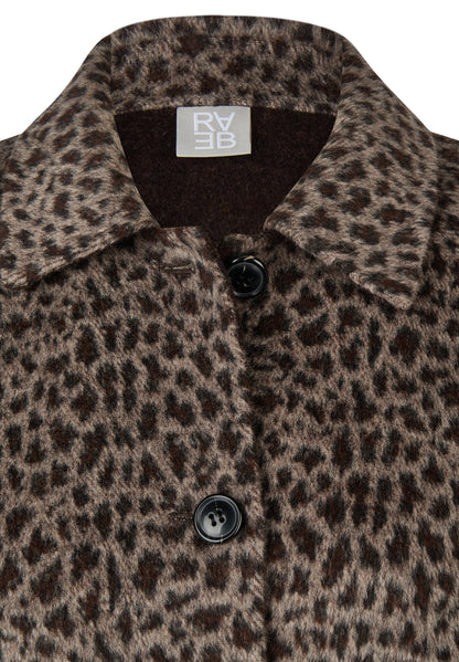 Rabe 57-123020 Leopard Jacket Taupe
