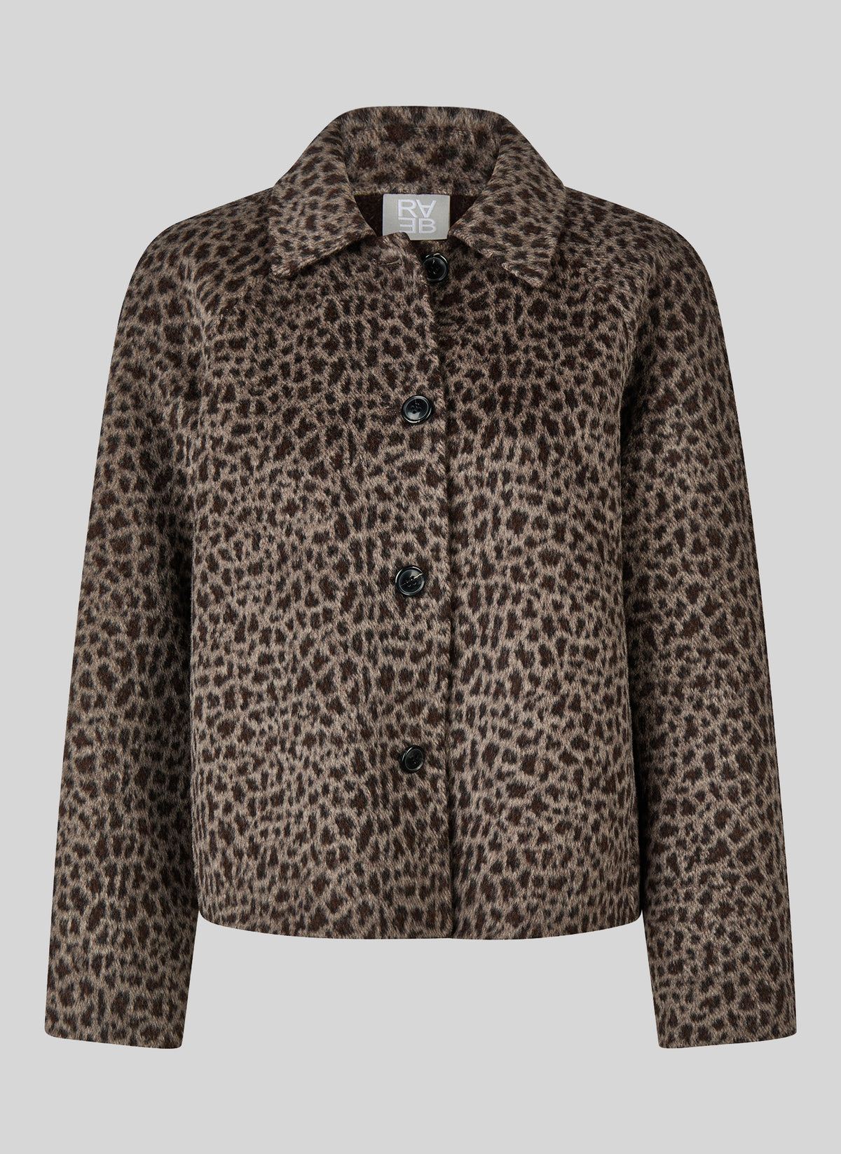 Rabe 57-123020 Leopard Jacket Taupe