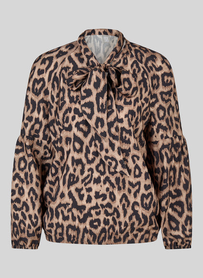 Rabe 57-123102 Leopard Blouse Taupe