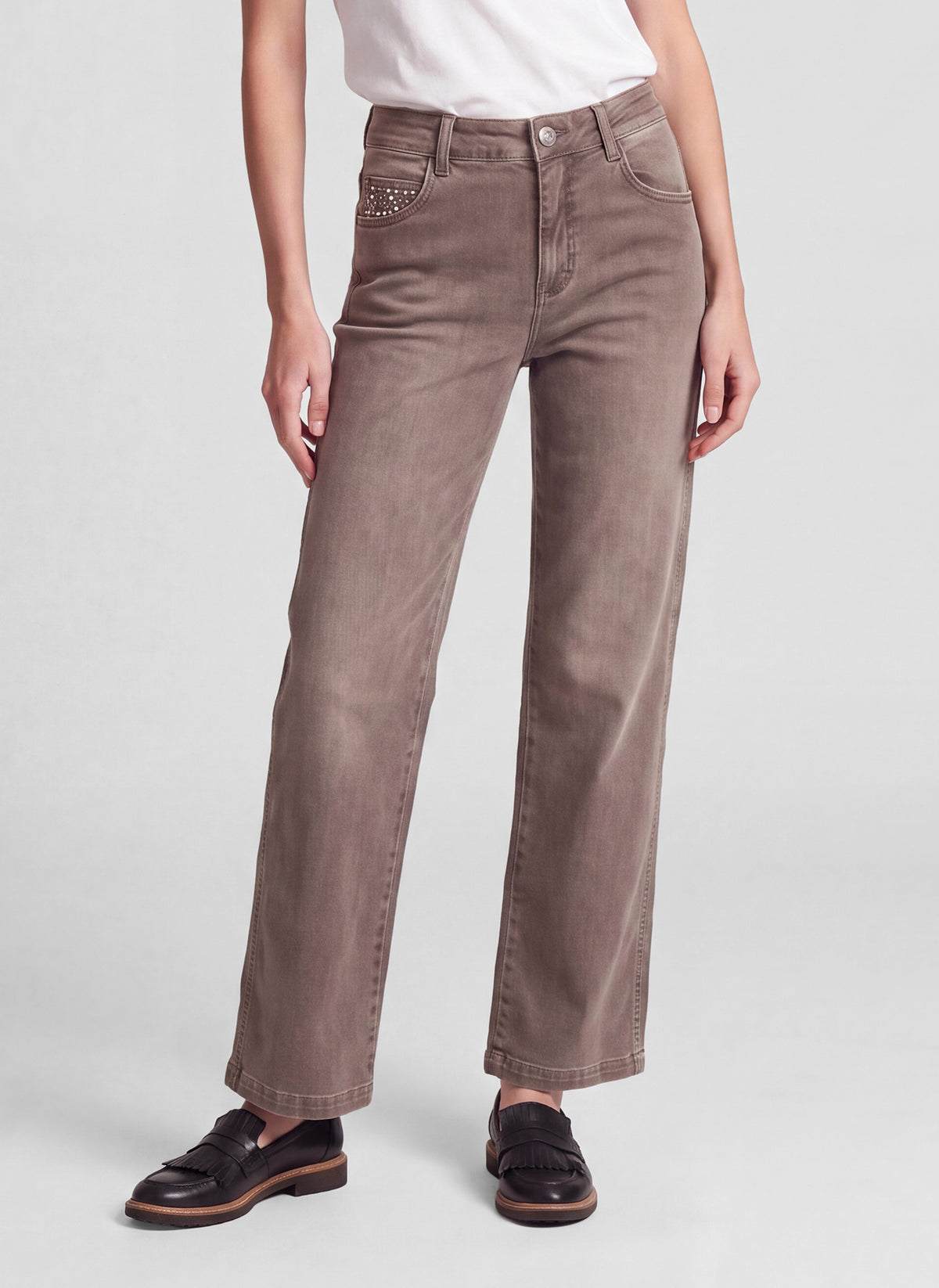 Rabe 57-123154 Trousers Taupe
