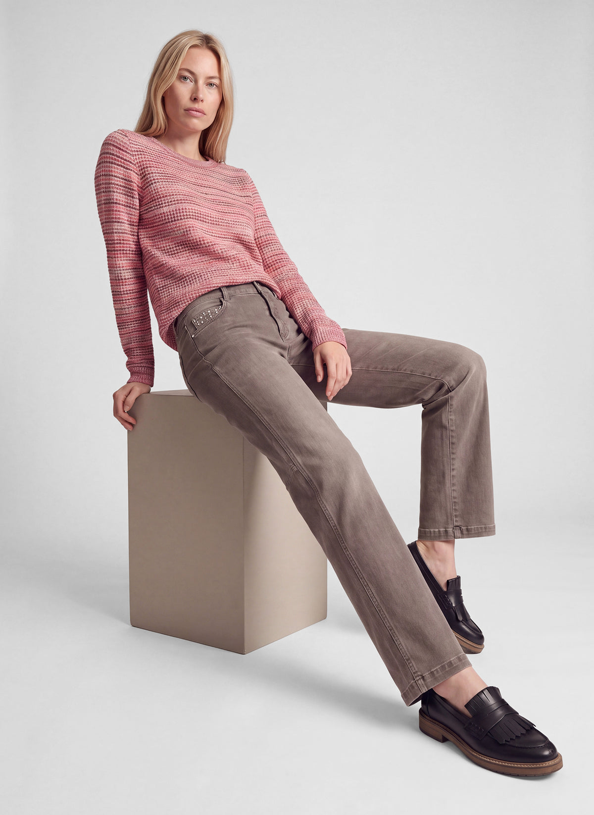 Rabe 57-123154 Trousers Taupe