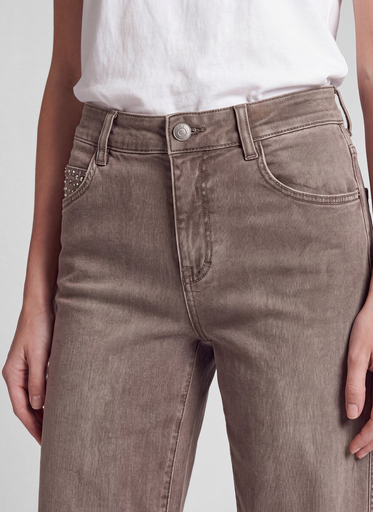 Rabe 57-123154 Trousers Taupe