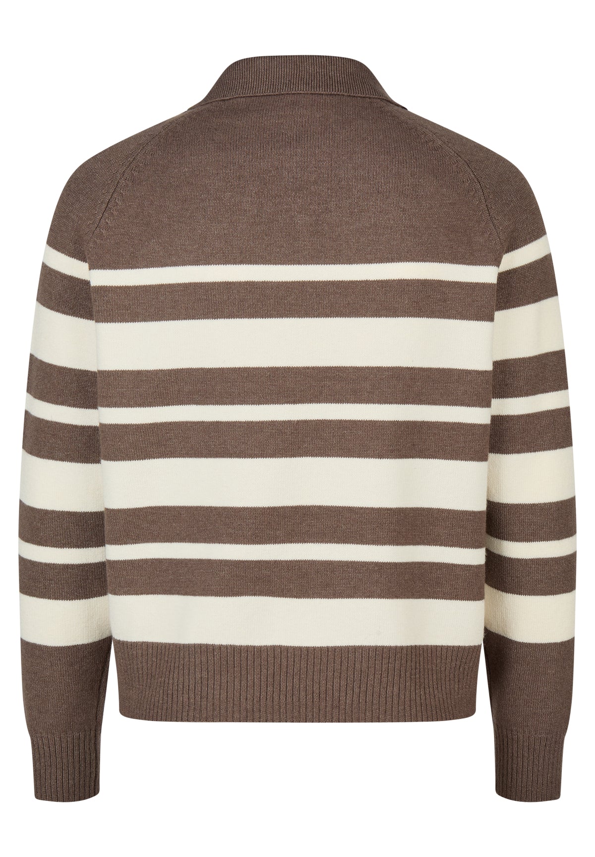 Rabe 57-123644 Striped Pullover Taupe