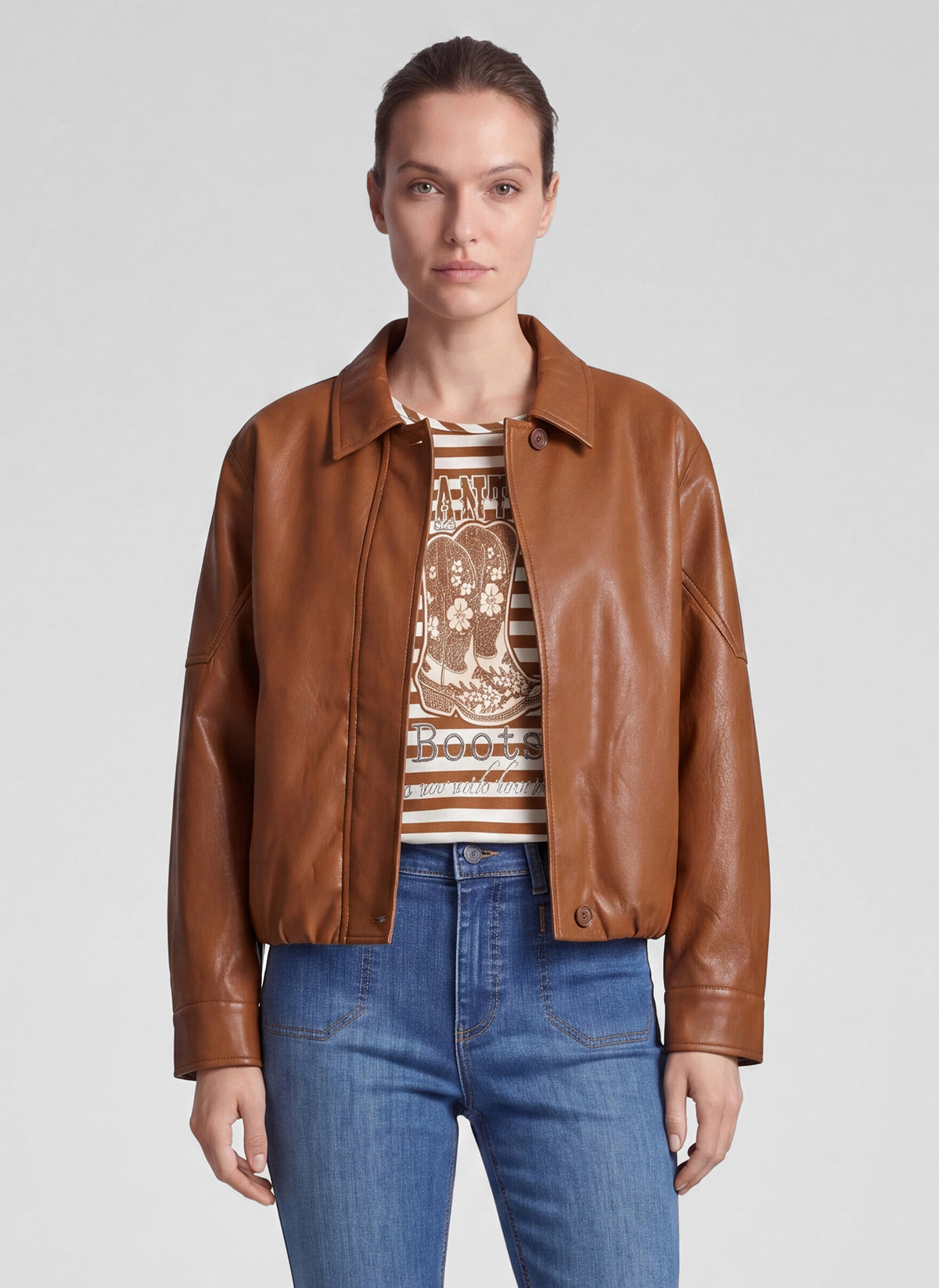 Rabe 57-121030 Jacket Cognac