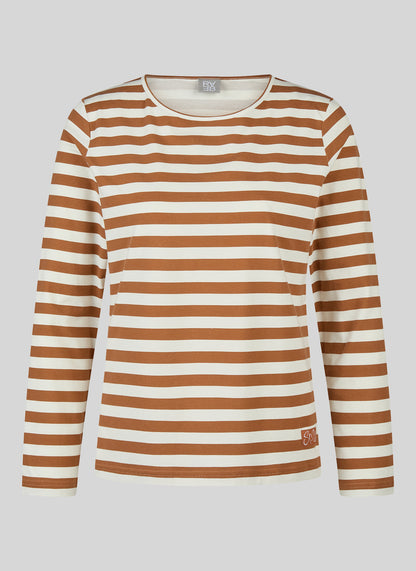 Rabe 57-121350 Striped Top Brown